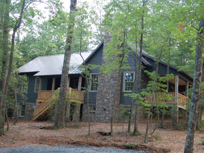 William B. Tucker Architects Fredericksburg VA, mountain cottage